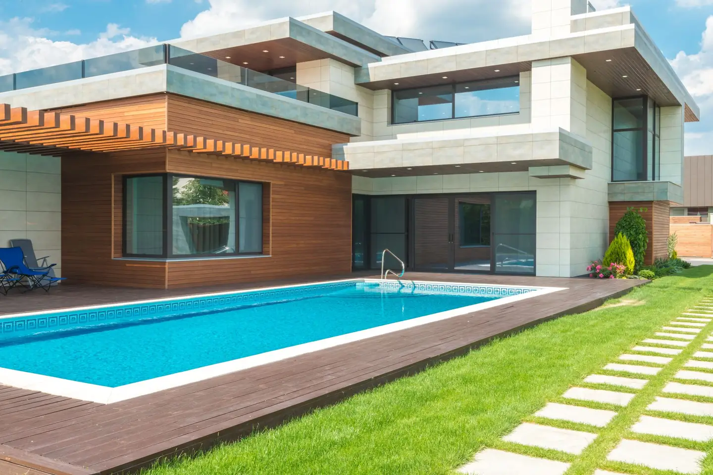Swimming pool built in Cornalla, NSW